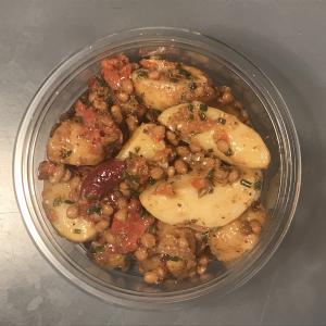 Salad : Potato, Lentils & Kidney beans